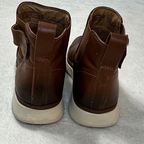 Vionic Women's Kaufman Tan Leather Ankle Booties - Picture 4 of 14